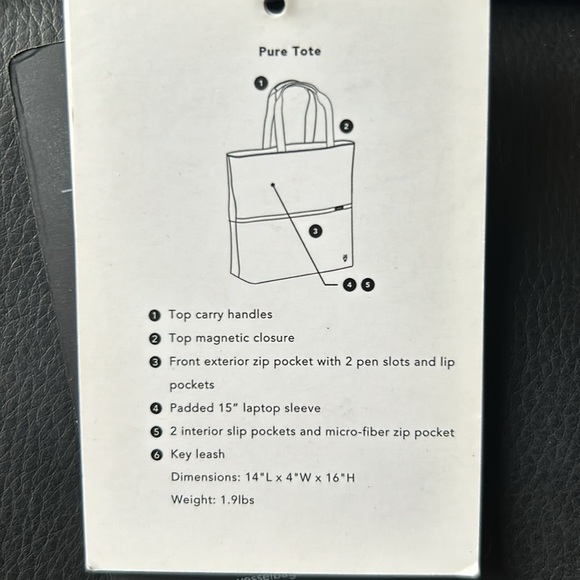 Vessel X SOP tote  NWT - Picture 9 of 9
